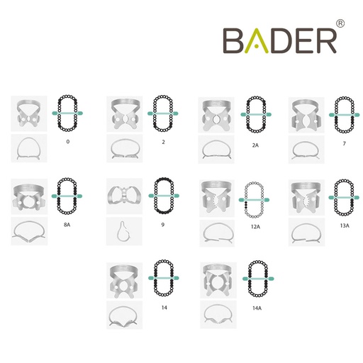 [5/0501-1] KIT DE CLAMPS X 10