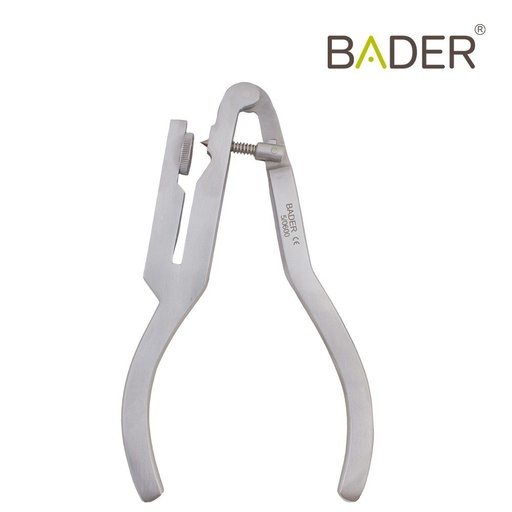 [5/0600] FÓRCEPS DE IVORY DAM.  PERFORADOR DIQUES BADER® DENTAL