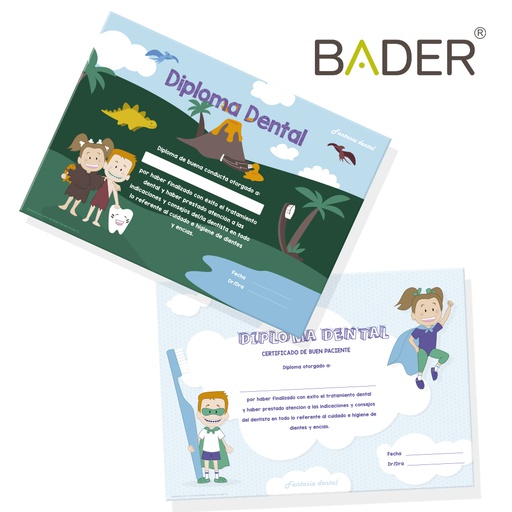 [0905039] DIPLOMA DE BOM PACIENTE X 20 UNIDADES. - ESPANHOL