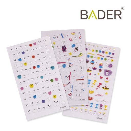 [0905209] DENTAL STICKERS X10UDS
